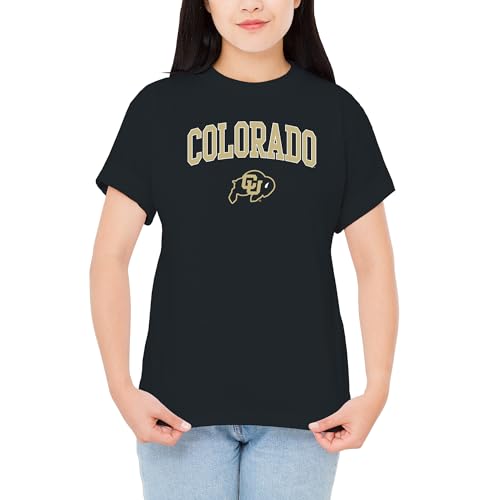 UGP-Campus-Apparel-AS03-University-of-Colorado-Buffaloes-Arch-Logo-T-Shirt-Large-Black