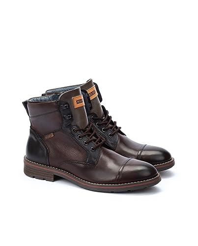 Image of PIKOLINOS mens Pikolinos Ankle Boots Leather York for Man Color Olmo
