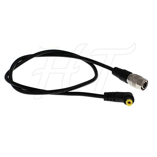 Câble d'alimentation Hirose 4 broches vers DC coudé Sony F55 Lectrosonics Atomos - 3