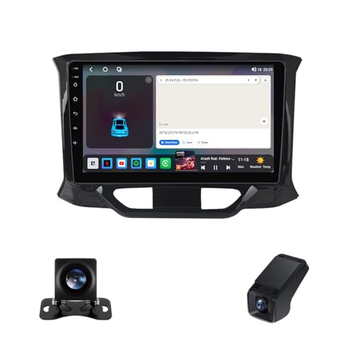L'autoradio Android Auto si integra perfettamente con il volante, consentendoti di controllare il sistema audio in modo facile e sicuro durante la guida. Telecamera per la visione notturna, immagini di retromarcia più chiare, assistenza al parcheggio. Commutazione automatica dell'immagine di retromarcia durante la retromarcia.