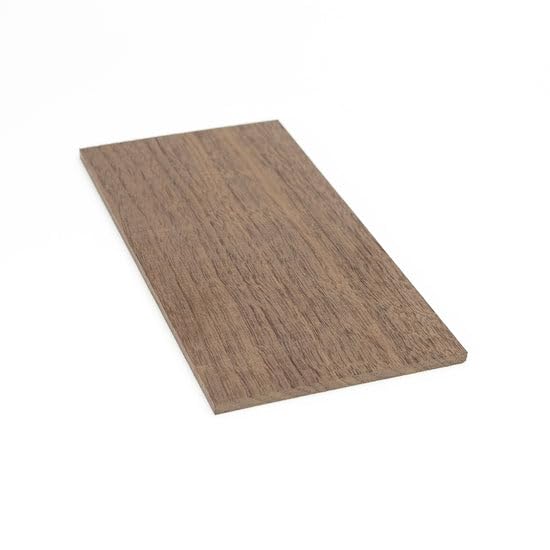 Exotic Wood Zone | Pack of 5 Guitar Headplates - Black Walnut | 8" x 3-1/4" x 1/4"