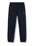 champion legacy authentic pants cotton woven ribstop elastic cuff pantaloni da tuta, blu marino, m uomo fw23