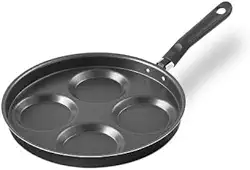 Frigideira 4 ovos Brinox Enoby 26x8cm preta