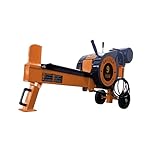 GarLUGH Log Splitter 9 Ton Kinetic Powered 2.7HP Horizontal Movable Fast Automatic Return Firewood Splitting Machine Electric Fast Wood Splitter Log Splitter for Toughest Wood