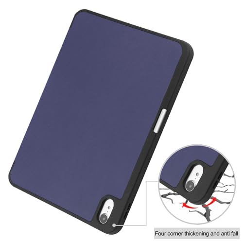 Coque iPad 11 2025 anti-rayure bleue : protégez votre tablette A16