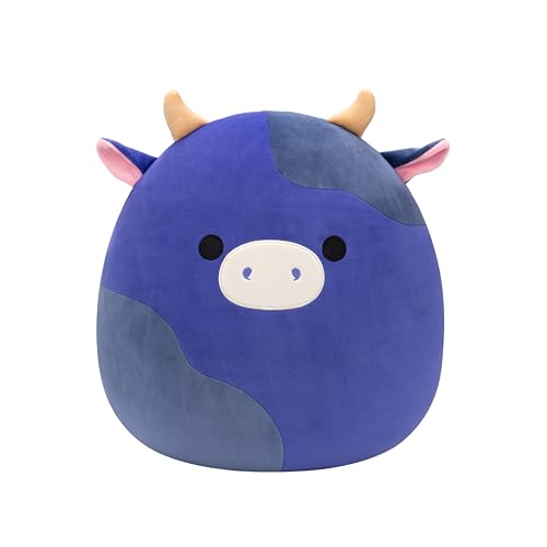 Squishmallows Original 16-Inch Ingred the Dark Purple Cow | Collectable Cute Plush Toy Cuddly Toys for Children Soft Toys Cute Teddies Suitable for Girls and Boys Ages 3