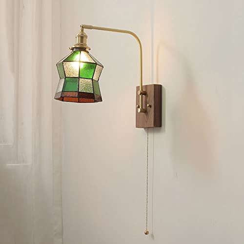 Luces de pared ajustables de gama premium con acabado en latón y vidrio 2