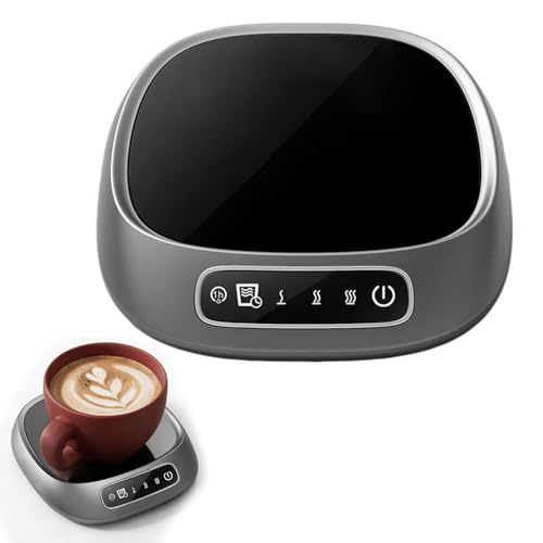 USB Powered Coffee Cup Warmer, with Three Adjustable Temperature Settings and an Automatic Power-Off Function, it is Suitable for Various Scenarios Such as Desktops, Kitchens, and Travel
