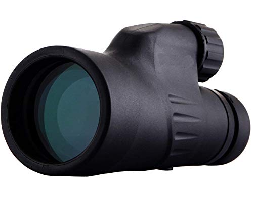 HUIBBGO Telescopio monocular de Alta Potencia 12x50. Brillo y nitidez. Enfoque con una Sola Mano. Resistente al Agua y a la Niebla. Ideal para observación de Aves y Fauna Silvestre. Prismá