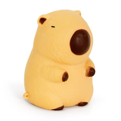 Jumbo Squishy Capybara Slow-Rise Sensory Toy Extra Large Squeeze Stress Toy for Kids & Adults Soft Foam Fidget Ages 3+ 15cm x 11cm x10cm