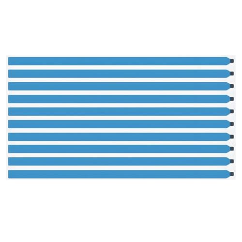 Image of 10PCS White Laptop Screen Double Sided Adhesive Strips Easy Pull Tab Stretch Tape for LCD LED Display Replacement Panel Without Handle