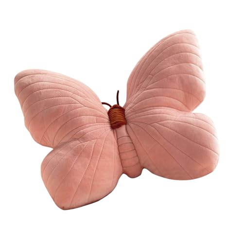 Genérico Cojín Mariposa,Almohadón Decorativo De Felpa para Sofá,Cojín Decorativo Suave para Sofá de Dormitorio Oficina Ventana Tienda Cama | Decoradores Hogar Dormitorio Oficina