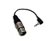 Comprehensive Cable Standard Microphone Adapter, Black (MPS4RA-XLRJ-6IN)