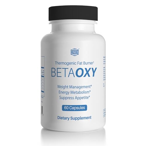 BetaOxy-Fat-Burner-Appetite-Suppressant-and-Weight-Loss-Supplement-Pills-for-Women-Men--L-Carnitine-Cayenne-Pepper-Green-Tea-Extract-More--60-Vegan-Diet-Capsules