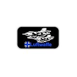 Wetterfest & wasserabweisend Aufkleber/Sticker Deutsche Luftwaffe BW Tornado F-16 Eurofighter Jet 7x4cm A1707
