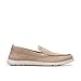 Clarks Collection Men's Flexway Step Moccasin, Sand Suede, 8.5 Medium US