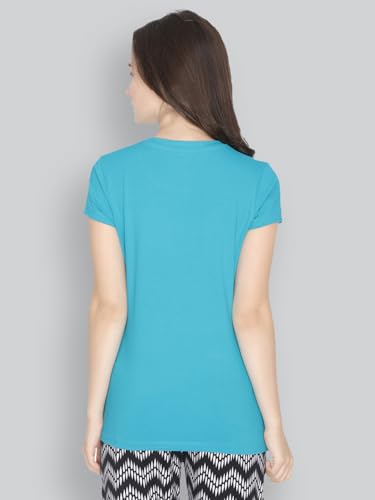 Image of Lyra Women's Cotton Regular Fit T-Shirt