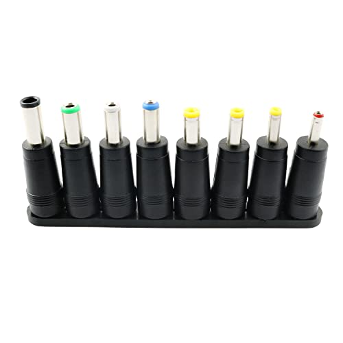 Adaptador universal ZYAMY 8 en 1 con conectores DC para laptop miniatura 1