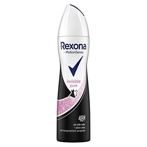 REXONA WOMEN MotionSense INVISIBLE PURE 48h ANTI-PERSPIRANT SPRAY 5.0 Oz / 150 ml