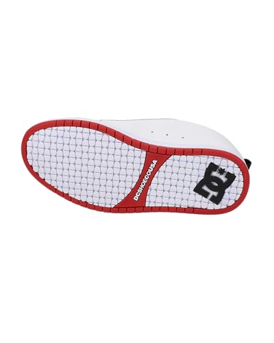 DC Shoes DC Court Graphic M Men's Trainers, White Red Black Combo, 11.5 Men