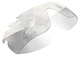 Perfekte Passform in oakley sunglasses restorer Ersatzgläser für Oakley Radar Path Vented Kompatibel  Ptotochromic Grey
