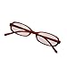 BINGJETSTERI New 2026 Women Oval Glasses Gradient Green Narrow Small Eyeglass Hers Outdoor Fashion Wear With Seaside Driving Jewelry Accessories Creative Gift
