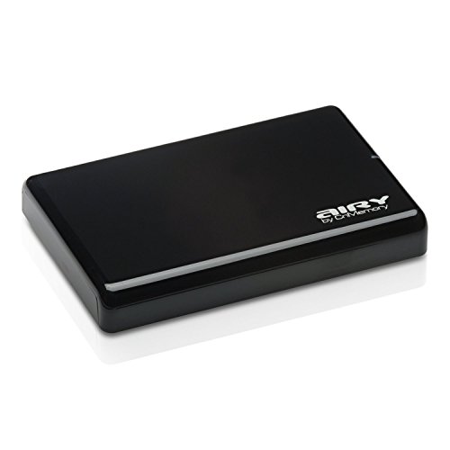 Airy 320GB externe Festplatte (6,35 cm (2,5 Zoll), USB 3.0) Schwarz