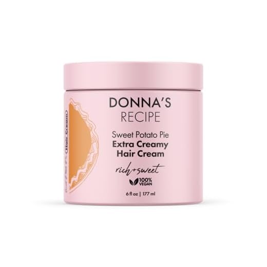 Donna's Recipe by Tabitha Brown Sweet Potato Pie Extra Creamy Hair Cream (LOC System)