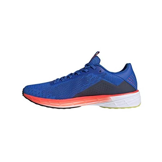 adidas Men's SL20 Summer Ready Running Shoe, Glory Blue/Core White/Solar Red, 10 M US