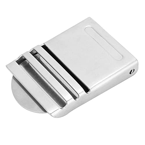 Keenso Dive Belt Buckle, Unisex Outdoor Diving Stainless Steel Dive Weight Belt Buckle for 5.2cm Waist Strap Accessory