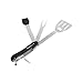 Strumenti per barbecue di Amazon Basics, pieghevole, 4 in 1
