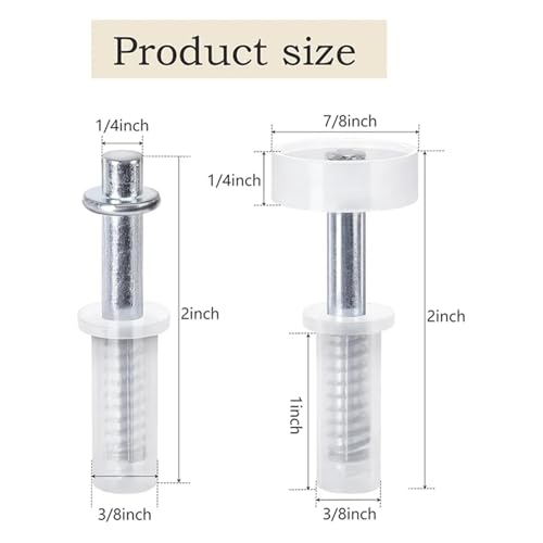 Kit de Herrajes para Clóset 16 piezas Rueda guía superior y pivote para puerta plegable miniatura 5