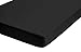 Produktbild Castell 77113/001/040 Jersey-Stretch Fitted Sheet, black, 140 x 200 - 160 x 200 cm by Castell