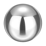 sourcing map 50mm Bearing Balls, Solid Carbon Steel G1000 Precision Balls for Bearings Bicycles Casters Automotive Part and DIY (Mirror Polished)