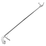 JOINPAYA Edelstahl Schlangenzange mit Rutschfestem Griff Langlebiges Reptilienfänger Werkzeug für Sicheres Greifen und Transportieren von Schlangen im Garten und Zoo