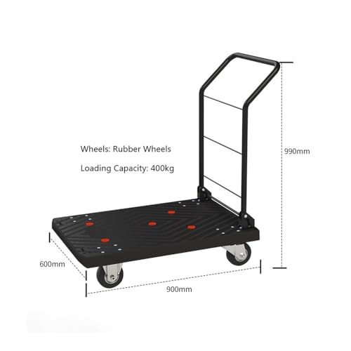 Carretilla pequeña doméstica plegable de plataforma miniatura 2