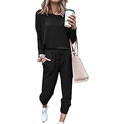 Ensemble de vêtements de sport pour femme grande taille pantalon long