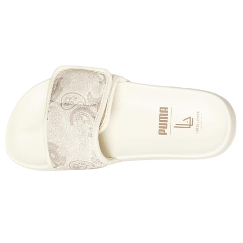 PUMA Kids Girls L. London X Leadcat 2.0 Slide - Beige - Size 6 M4