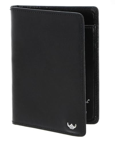 Étui pour carte d'identité anti-piratage Golden Head Colorado RFID noir