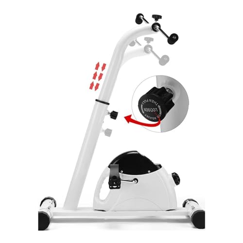 Mini bicicleta portátil plegable para ejercicio de brazos y piernas miniatura 2
