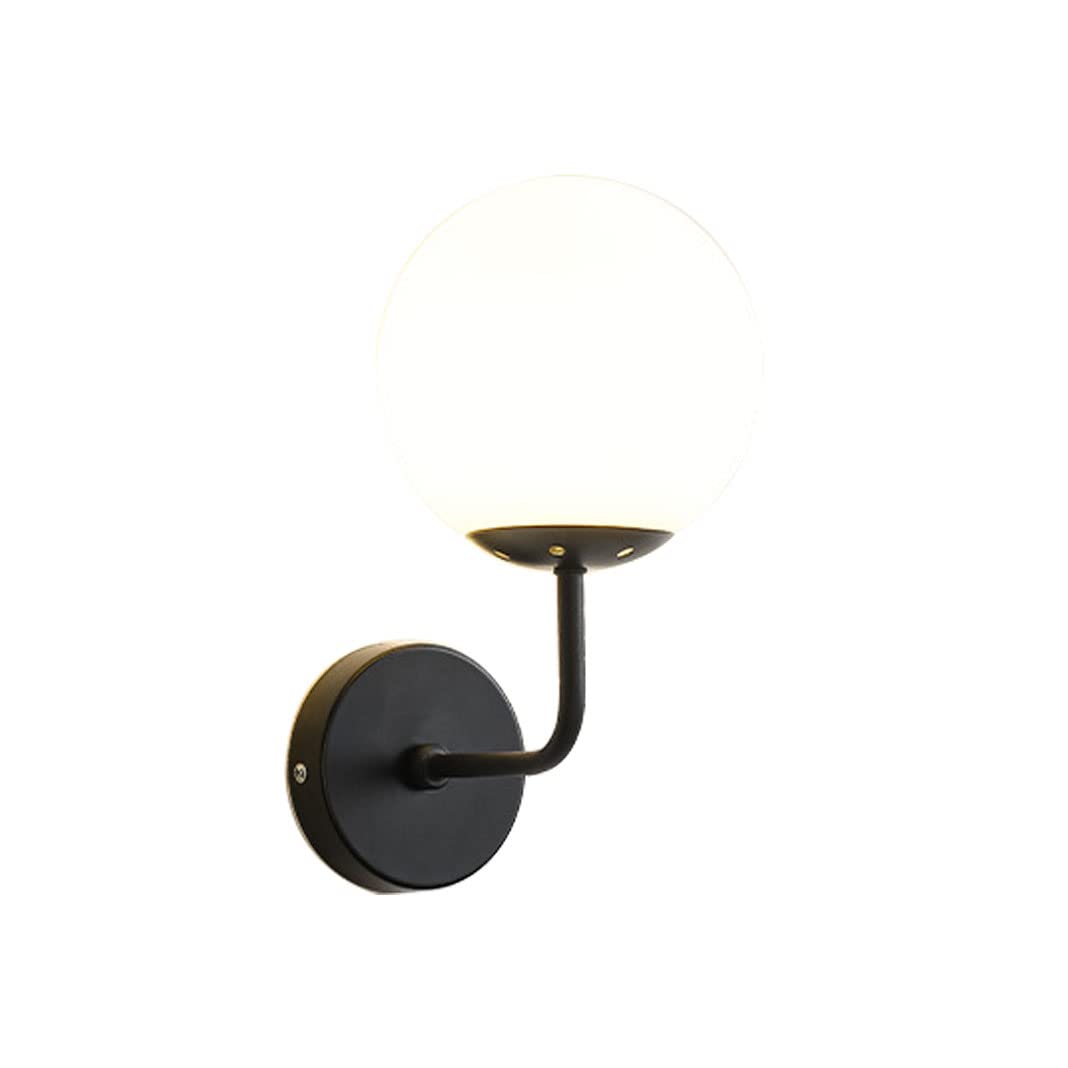 HUAYUSEDF Modern Simple Wall Light Living Room Sconce Lighting Fixtures Dresser Lights Staircase Aisle Lamp Bedside lamp for Hallway Bedroom Bathroom (Gold 1)(Black 1)