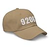 Zip Code 92067 Hat Rancho Santa Fe California CA Dad Cap Embroidered Dad Hat Baseball Cap with Adjustable Buckle Strap Khaki #1