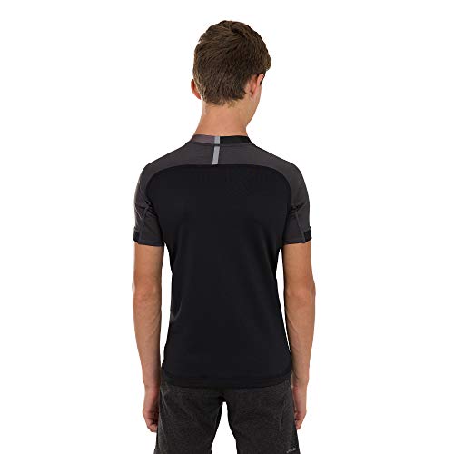 Canterbury Unisex Kinder Vapodri Evader Rugby Jersey Trikot, Black, 140
