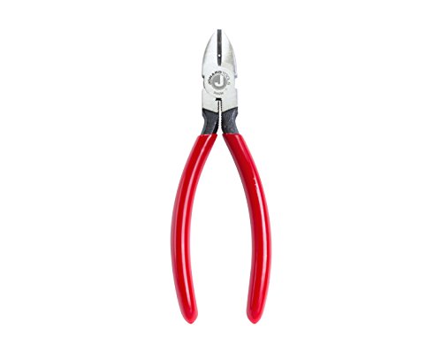 Jonard Diagb6 Tapered Nose Skinning And Stripping Diagonal Plier With Red Plastic Handle, 6-1/2" Length #TOP16