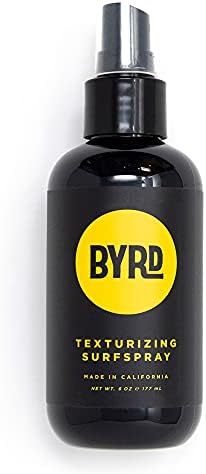 BYRD Texturizing Surf Spray - Volumizing Beachy Spray With Sea Salt and Coconut Water for Texture, Vitamin B5, UV Protection, Mineral Oil Free, Paraben Free, Phthalate Free, Sulfate Free
