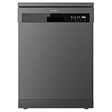 Cecotec Lavavajillas Compacto de 60 cm Bolero Aguazero 6110 Dark E, 1850W, 13 Cubiertos, 6 Programas, Funciones Media Carga, programa 3 en 1, Delay Start, Dry+, FullTouch y ChildLock