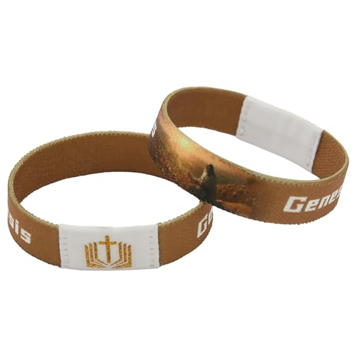 BRIBEJAT NFC-enabled Bible Verse Bracelets, Elastic Wristbands for Comfortable All-Day Wear, Play Verses & Musics via Phone