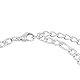 s.Oliver Fußkette Edelstahl Damen Sommerschmuck, 22+5 cm, Silber, Kommt in Schmuck Geschenk Box, 2035810