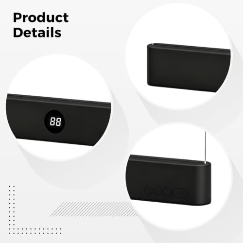 Luz de libro recargable LED transparente con panel regulable y 35h de batería 2