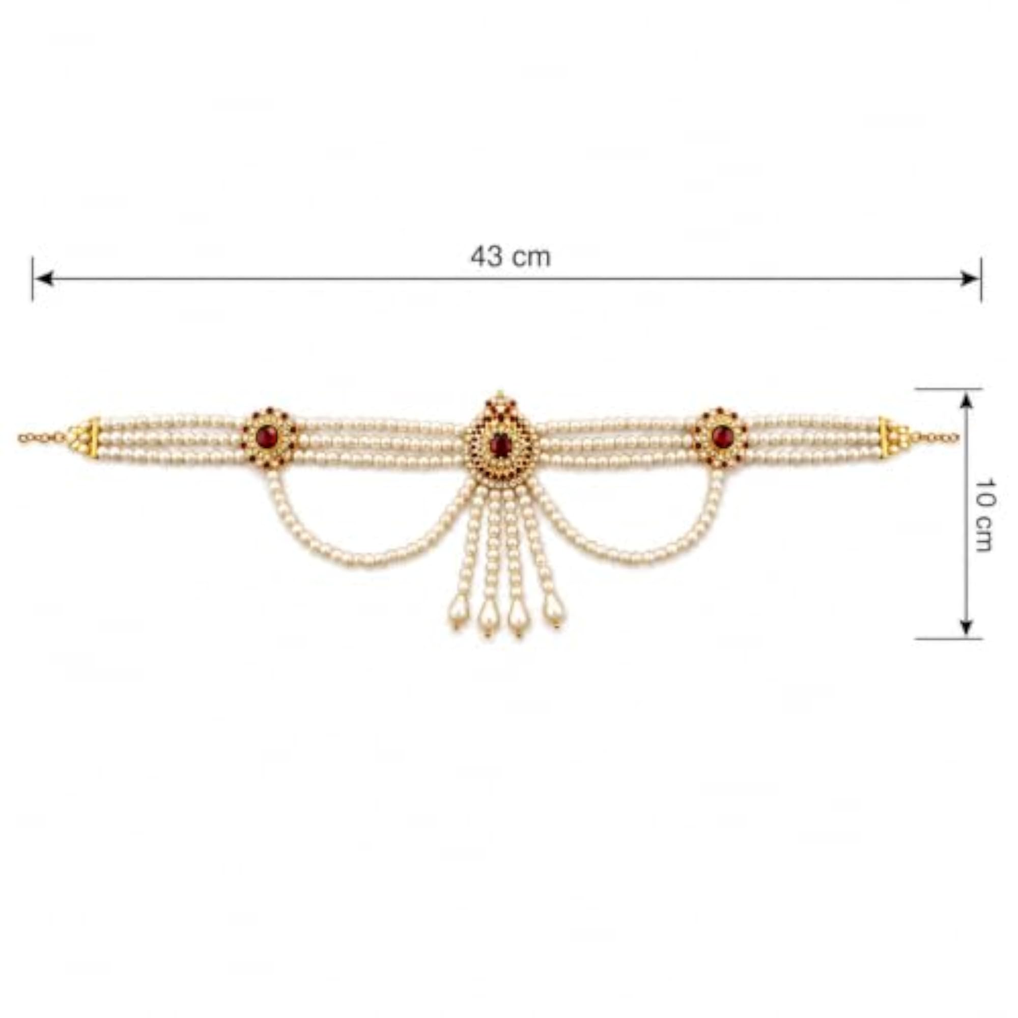 Beautiful Beads Studded Kamarpata for Festive Wear